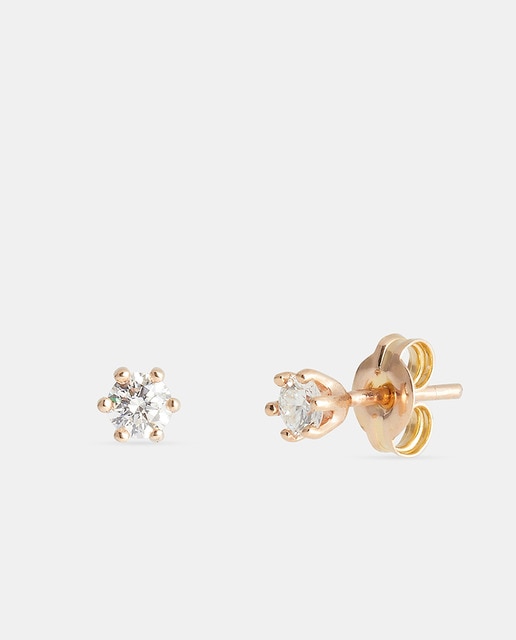 Imagen 0 de Pendientes de oro y diamantes