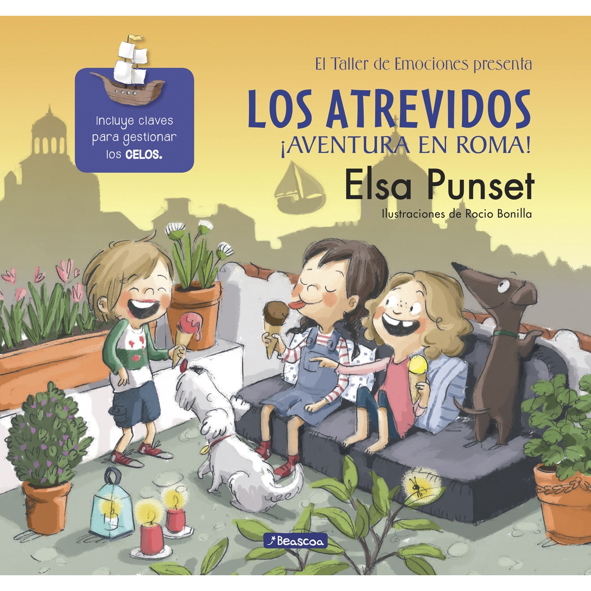 Imagem 0 de Los Atrevidos ¡Aventura en Roma! (Serie Los Atrevidos 7): Incluye claves para gestionar los celos (Capa dura)