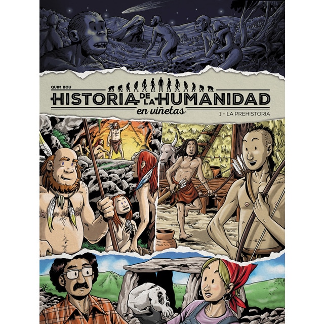 Imagen 0 de Historia de la humanidad en viñetas: La Prehistoria  (Tapa dura)