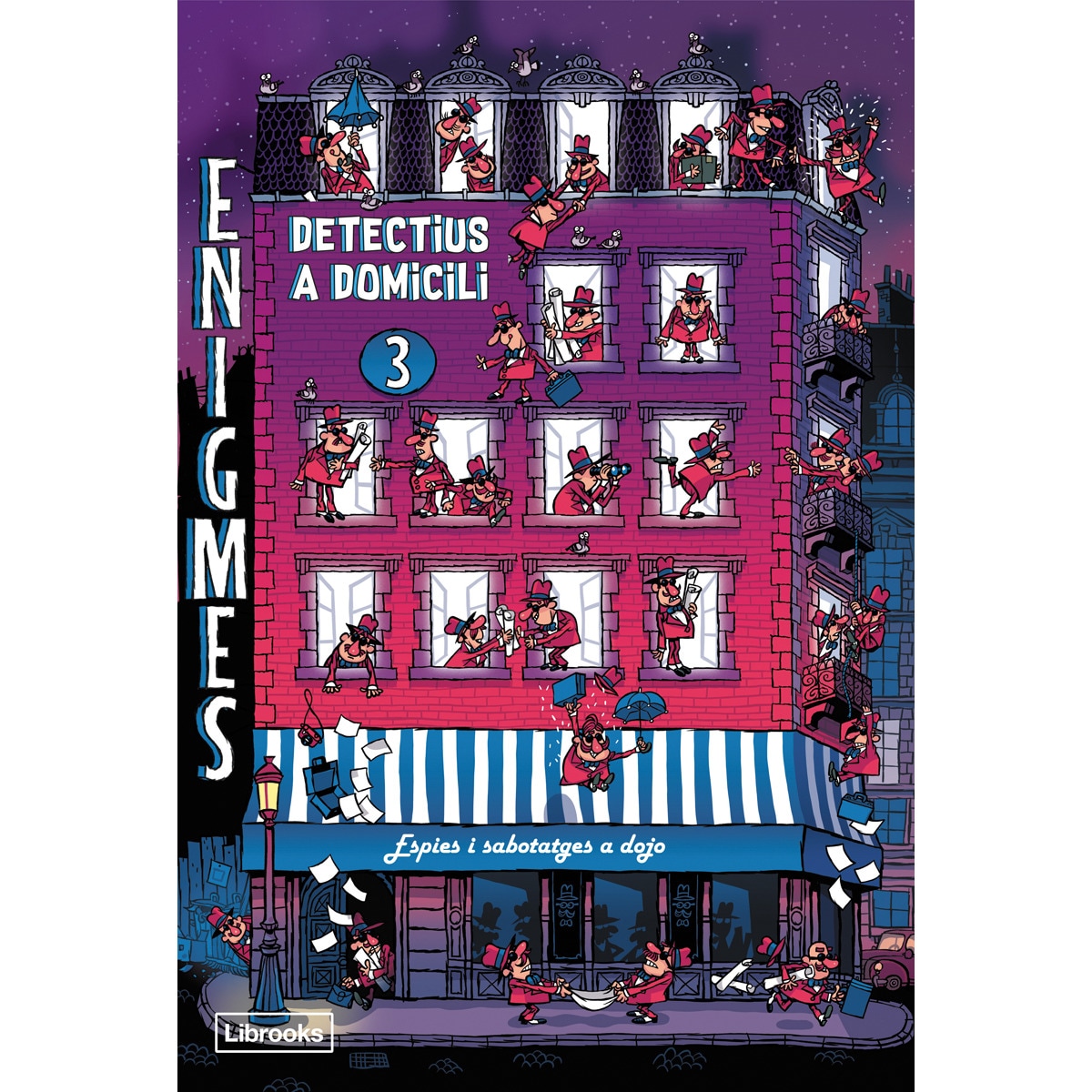 Enigmes. Detectius a domicili 3: Espies i sabotatges a dojo (Capa mole com abas) 1
