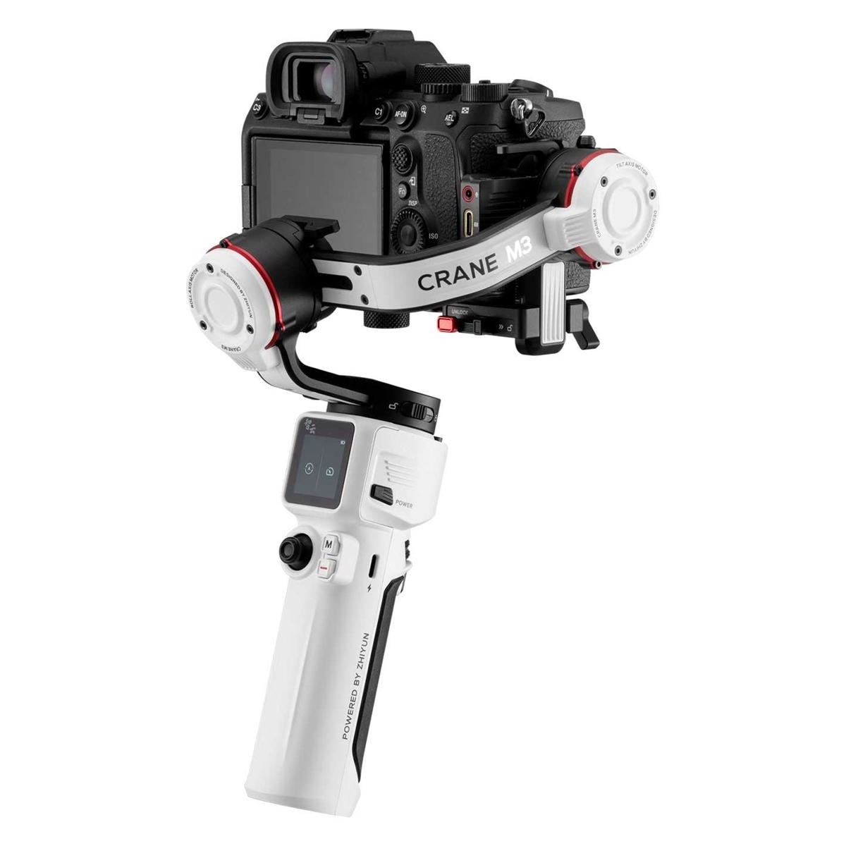 Estabilizador Zhiyun Crane M3 - Branco Branco-5