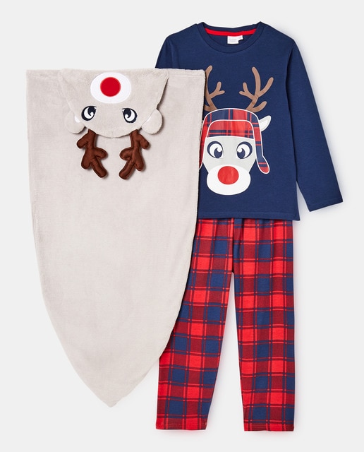 Conjunto de pijama de niño y manta · Cotton Juice · El Corte Inglés
