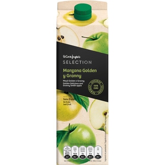 zumo de manzana golden y granny 100% exprimido brik 1 l - El Corte Ingles Selection