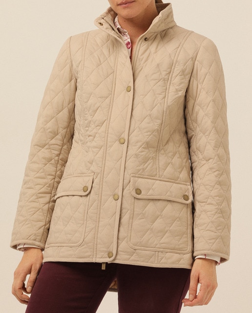 Imagen 0 de Abrigo tipo husky de mujer con dos bolsillos