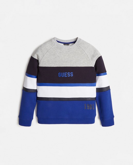 Sudadera de niño color block · Guess · El Corte Inglés