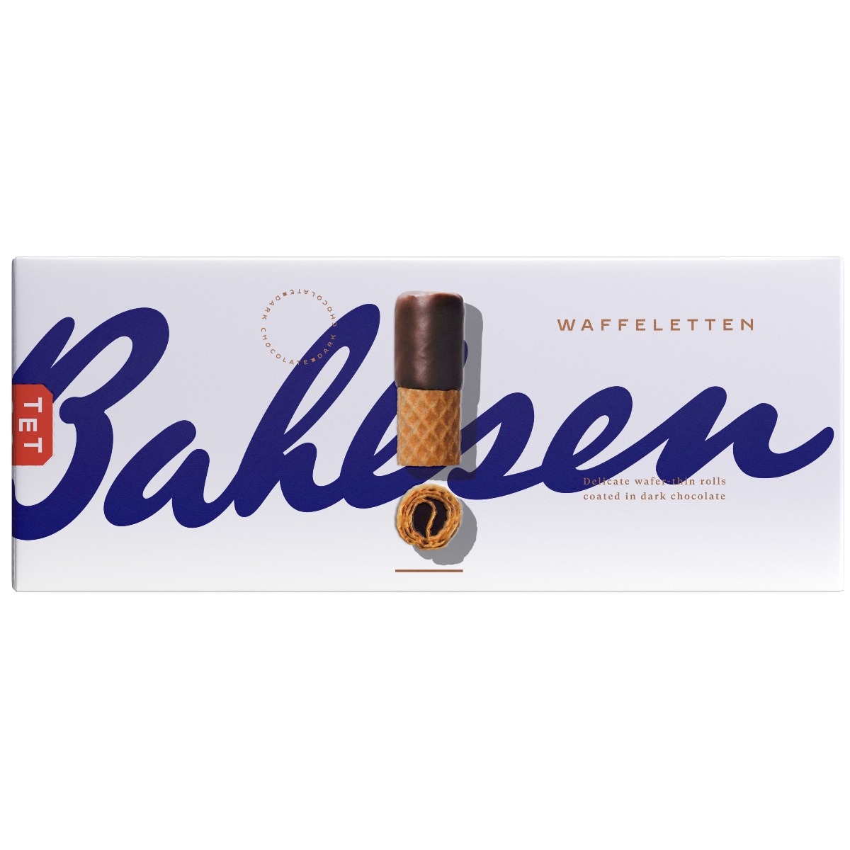 Bolachas Wafer com Cholate Preto embalagem 100 g