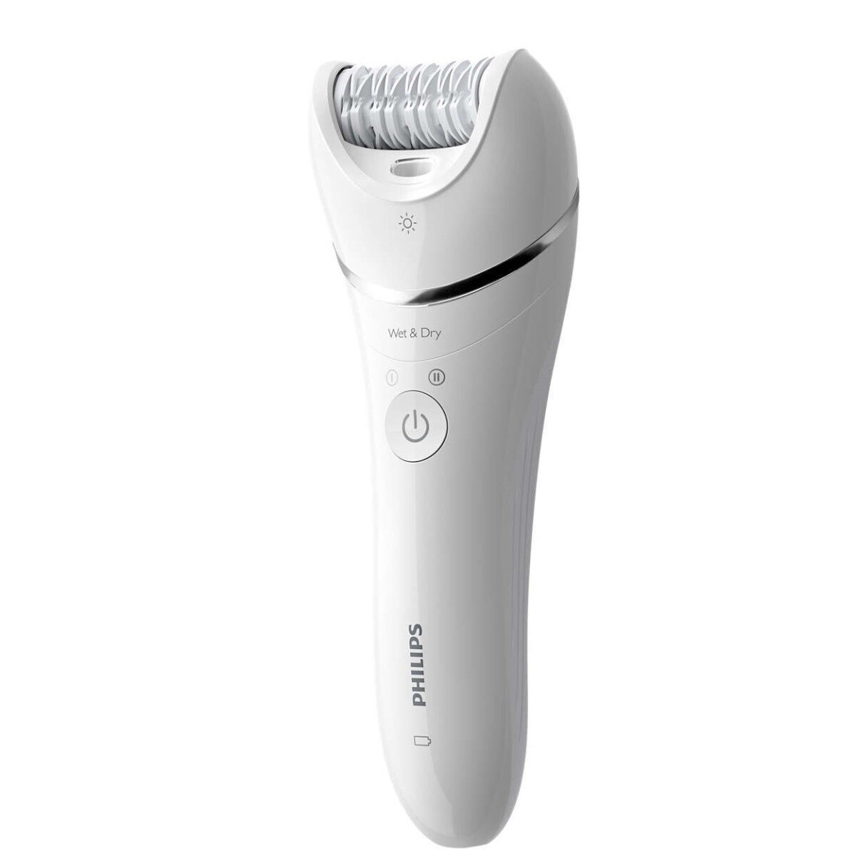 Depiladora de Arranque Philips BRE715/00 para Pernas e Corpo com 6 Acessórios e Wet&Dry - Branco Branco-2