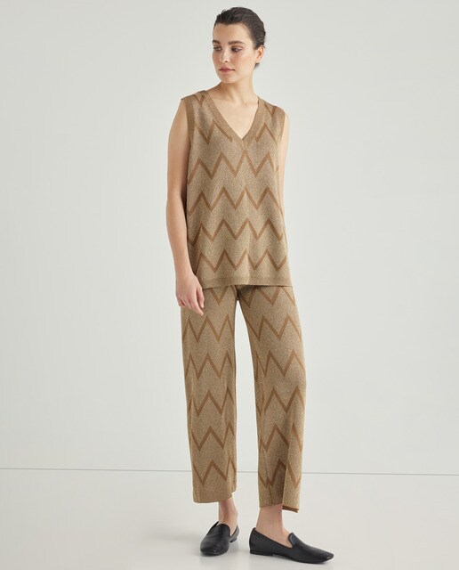 Pantalones de mujer de punto largos · Vila · El Corte Inglés