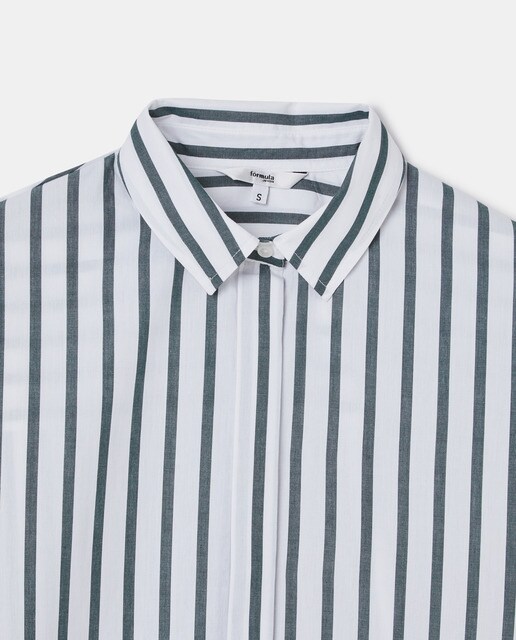 Camisa de mujer manga larga con rayas · Fórmula Joven · El Corte Inglés