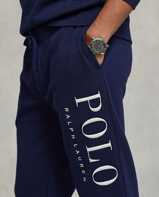 Pantalón de chándal de hombre algodón en azul marino · Polo Ralph Lauren ·  El Corte Inglés