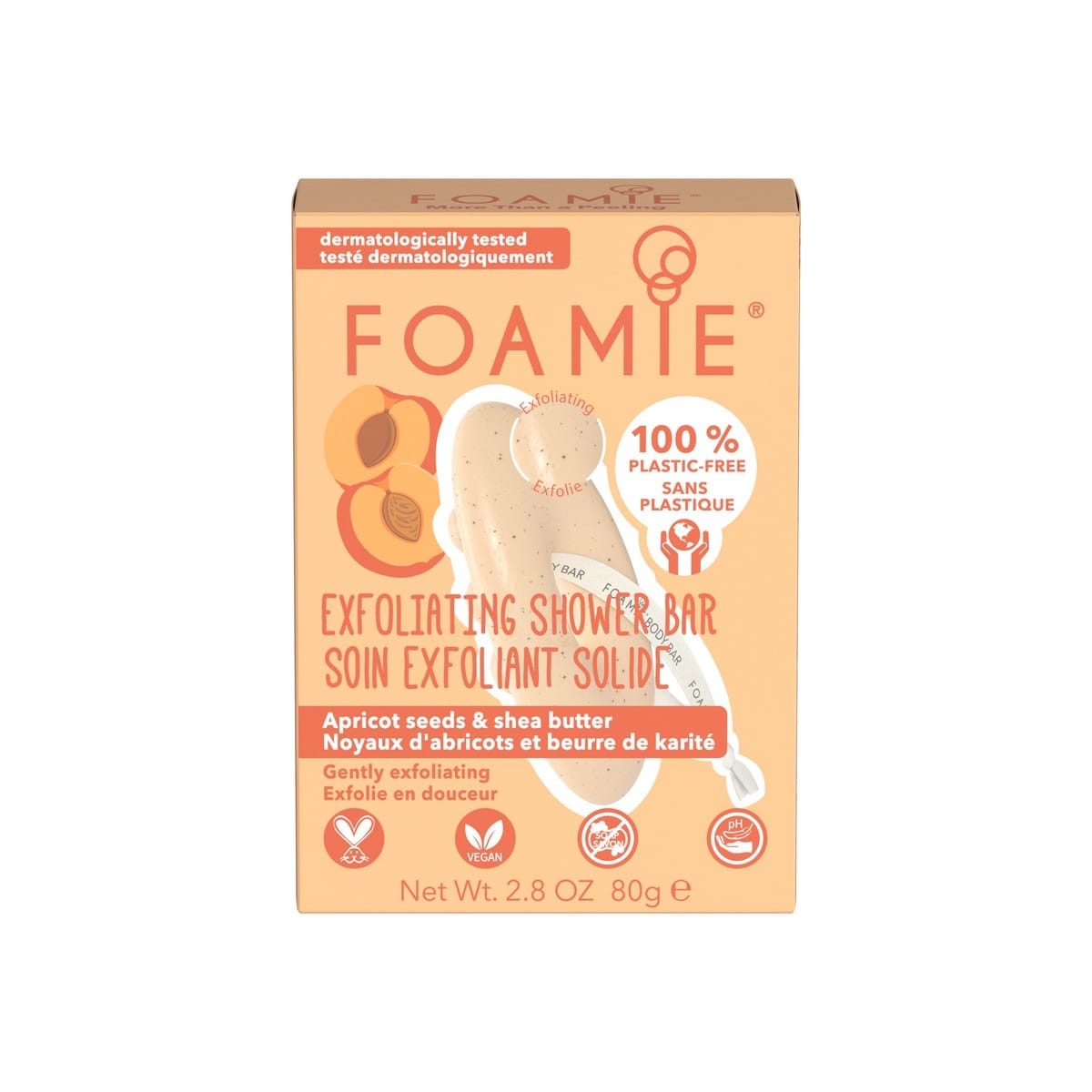 Sabonete Body Bar More Than A Peeling - Esfoliação 80gr Foamie 1