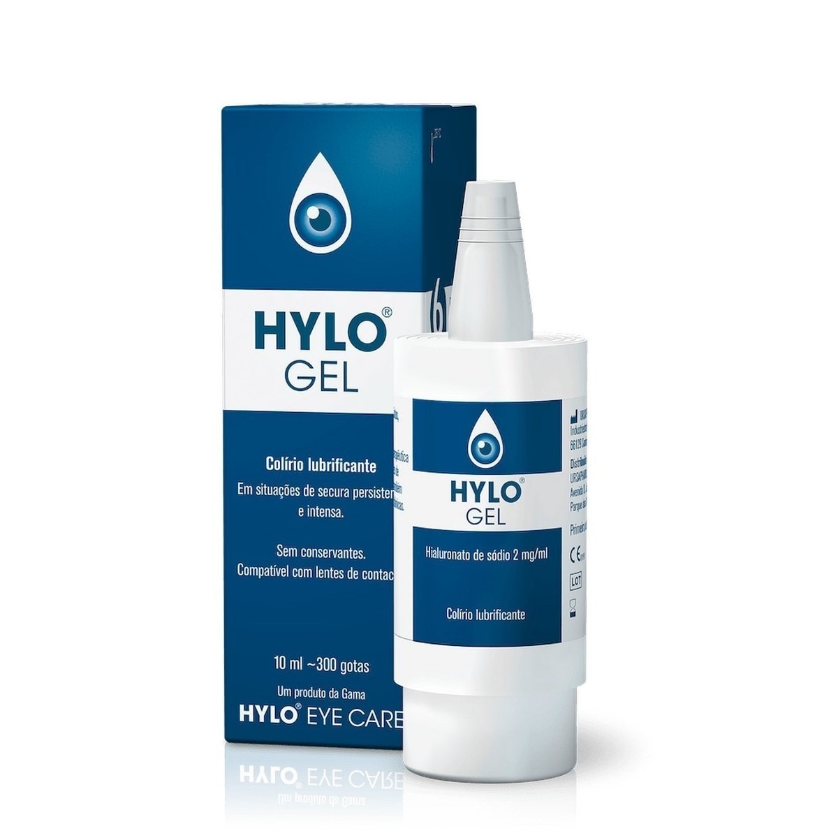 Imagem 0 de Solução Oftálmica Hylo-Gel Colírio Lubrificante 10 ml Hylo