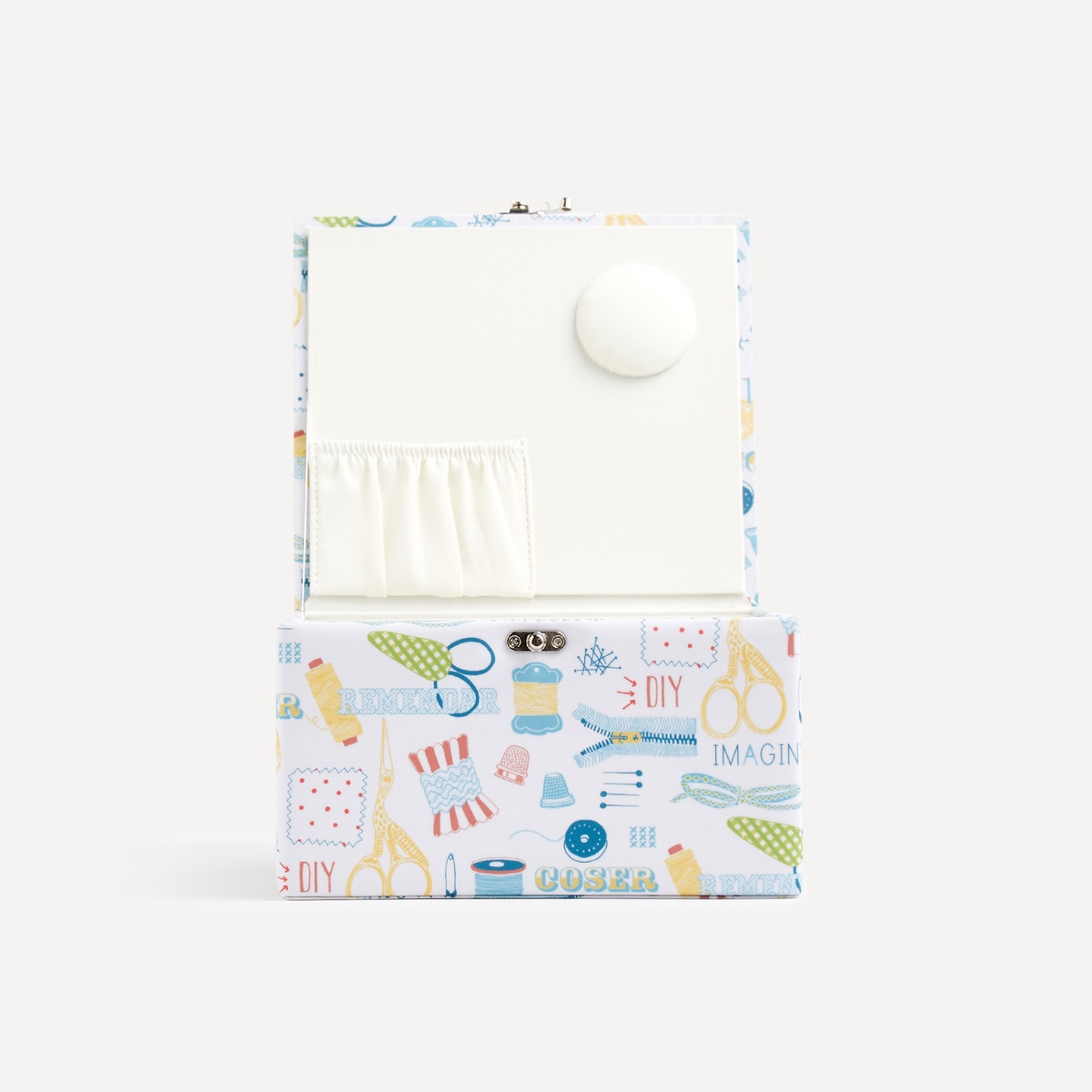 Caixa de costura cofre Diy Multicolor-2