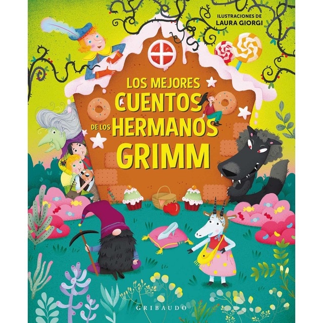 Imagen 0 de Los mejores cuentos de los hermanos Grimm  (Tapa dura)
