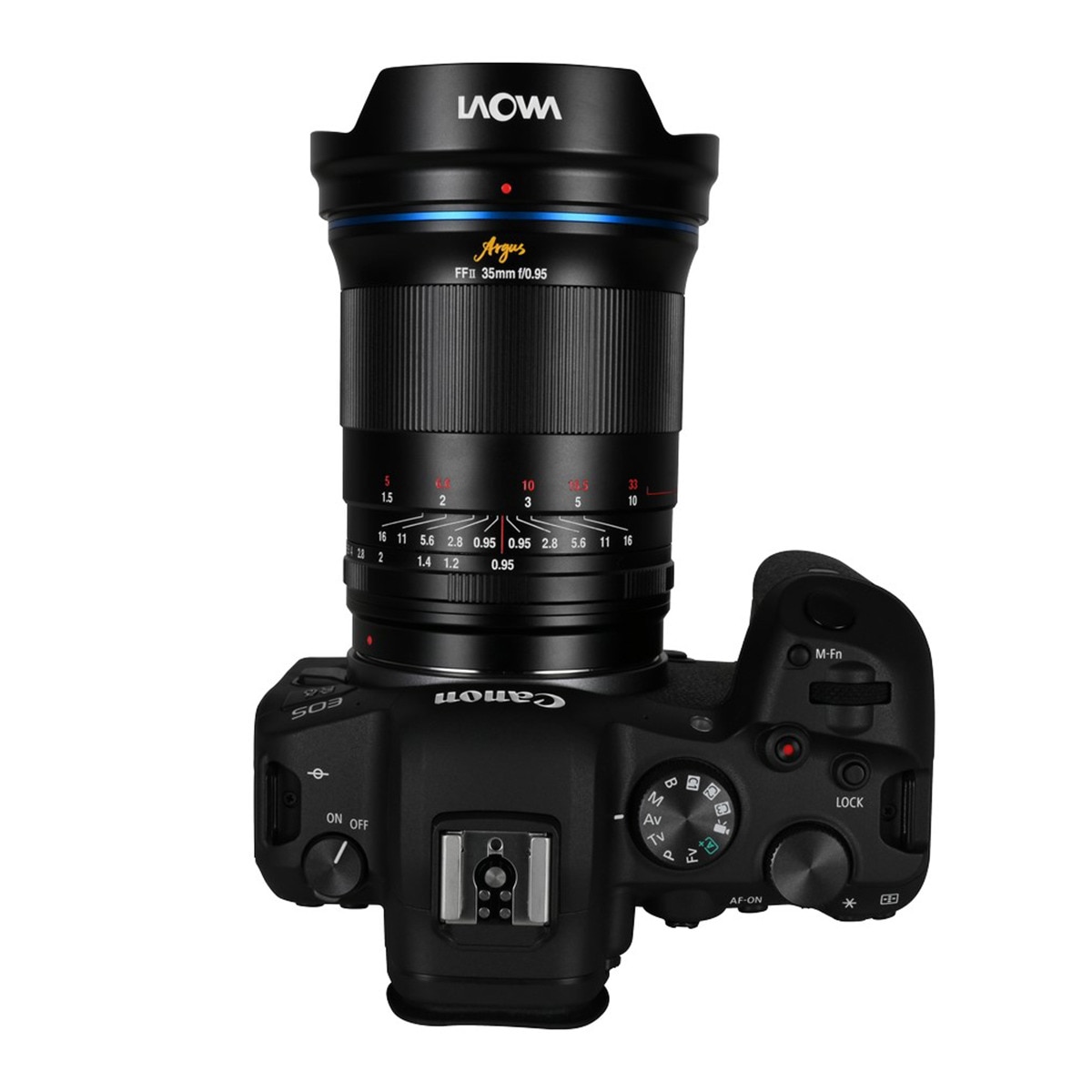 Objetivo Laowa Argus 35mm F.095 FF para Canon RF Negro-7