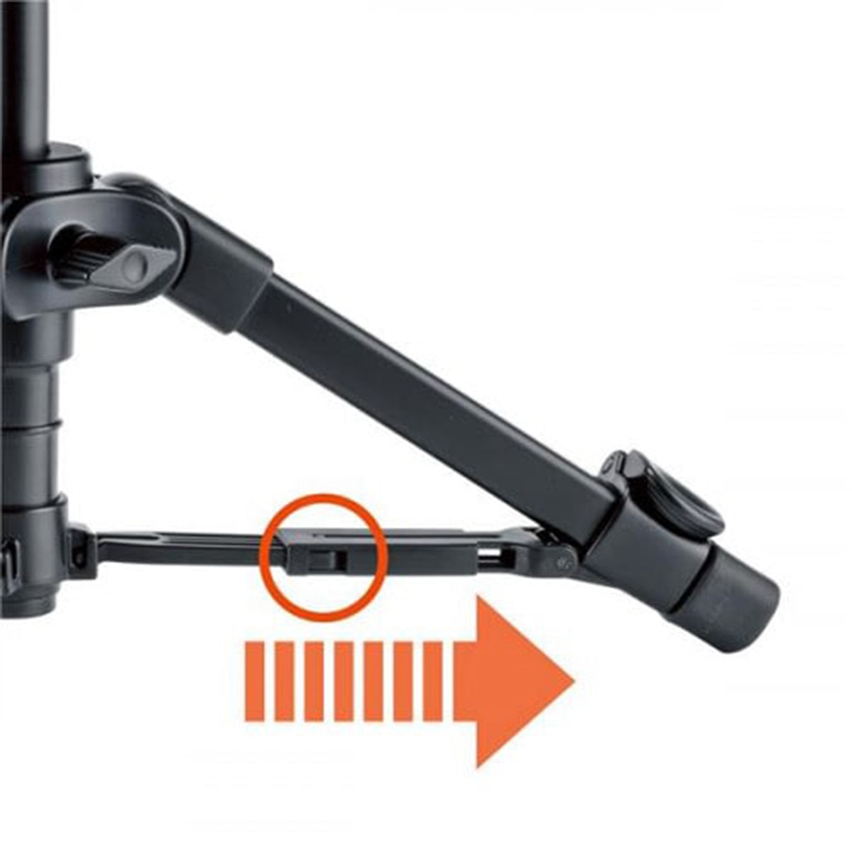 Monopie Velbon POLE POD EX Negro-4