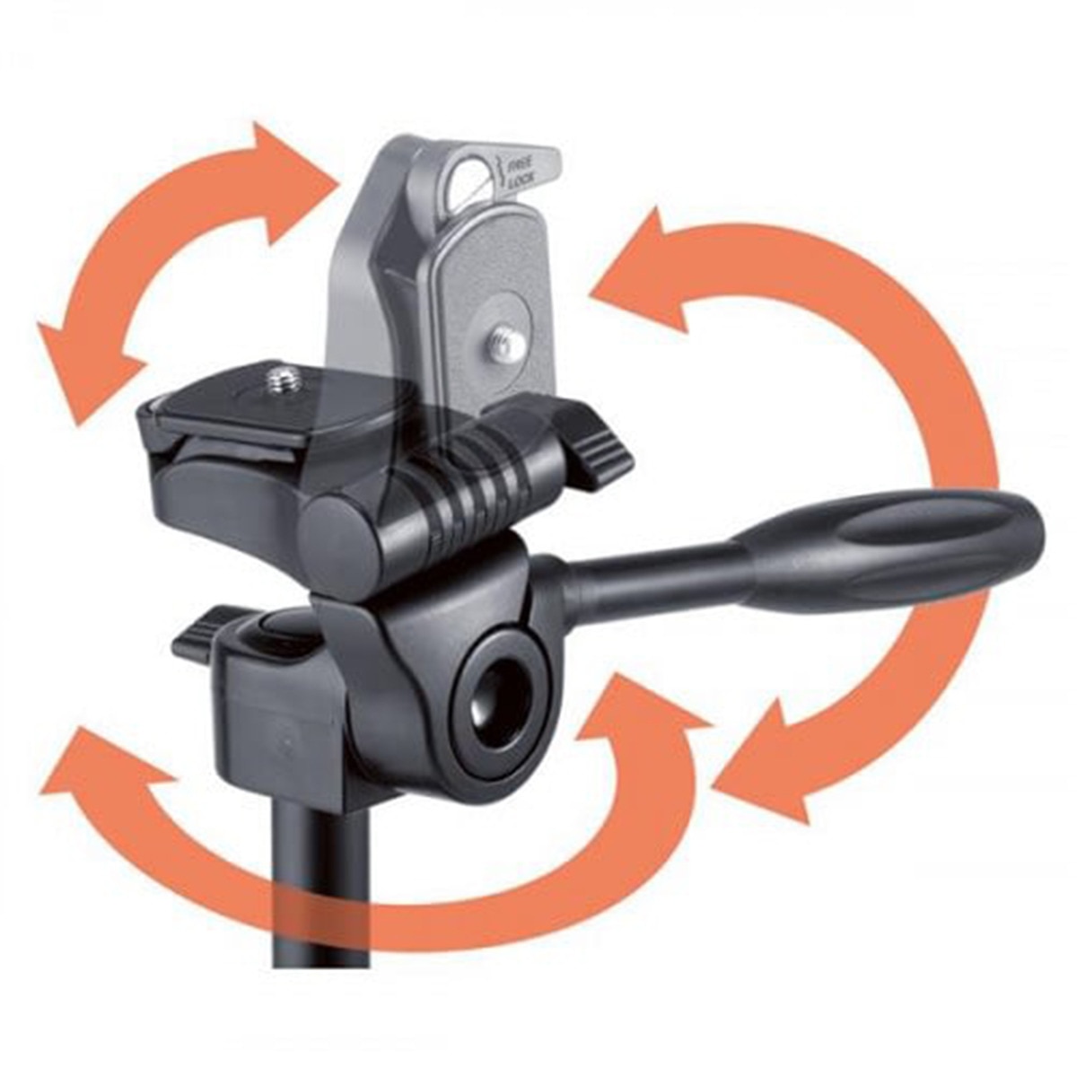 Monopie Velbon POLE POD EX Negro-2