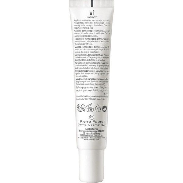 BIOLOGY CALM beruhigende dermatologische Gesichtspflege Rohr 40 ml für reaktive Haut