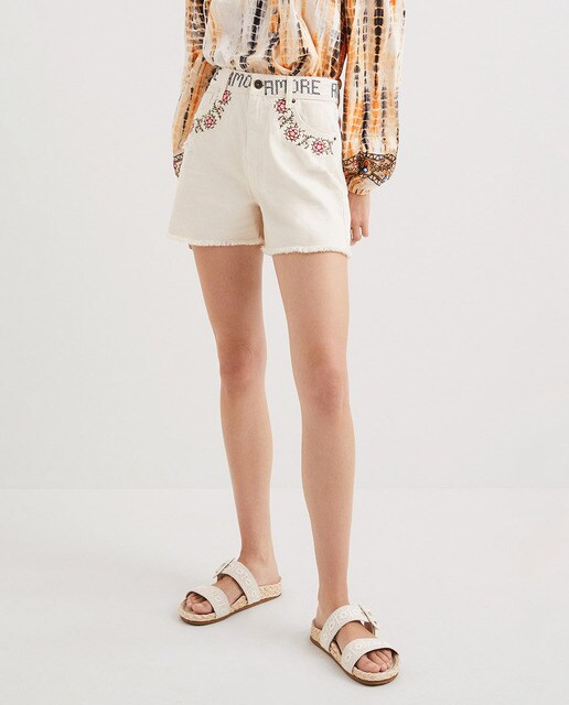 Shorts de mujer Amore con flores · Desigual · El Corte Inglés
