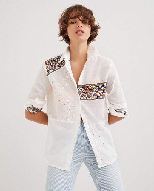 Camisas, Blusas y Tops · Desigual · Moda mujer · El Corte Inglés (43)