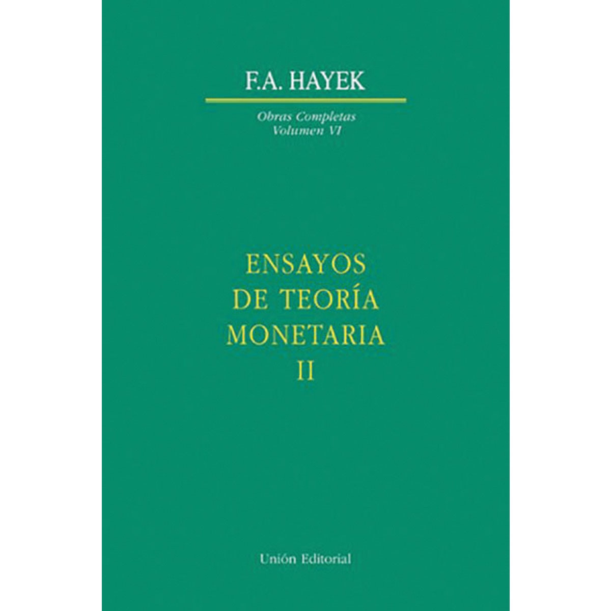 Ensayos de teoría monetaria II 1