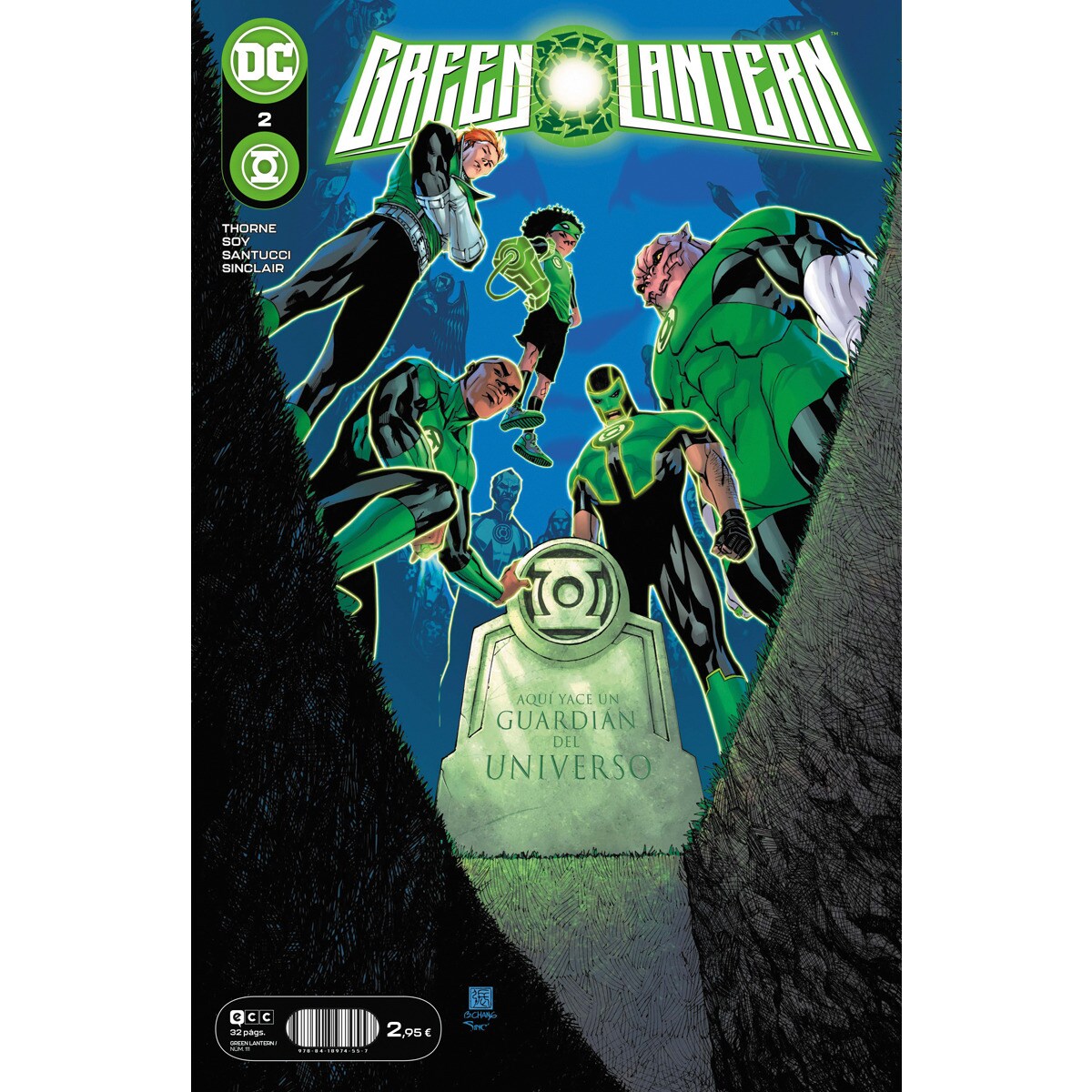 Green Lantern núm. 2/ 111 (Capa mole) 1
