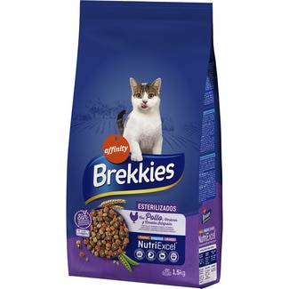 pienso para gatos adultos esterilizados con pollo bolsa 1,5 kg - Brekkies