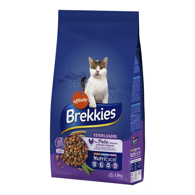 Imagen 0 de Pienso para gatos adultos Brekkies Esterilizados