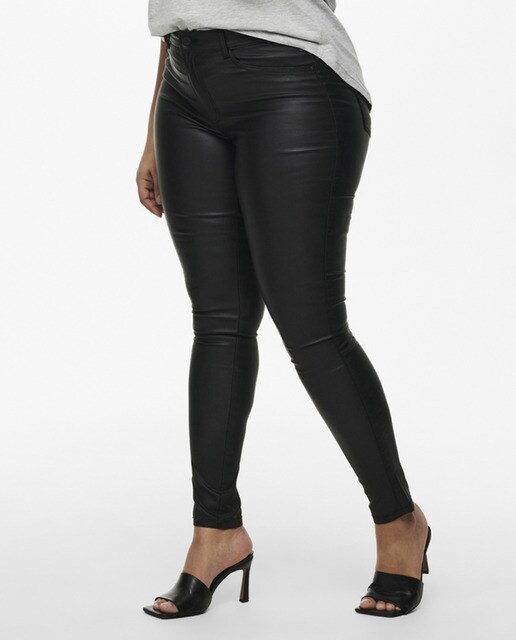Pantalón polipiel skinny mujer talla grande · Only Carmakoma · El Corte  Inglés