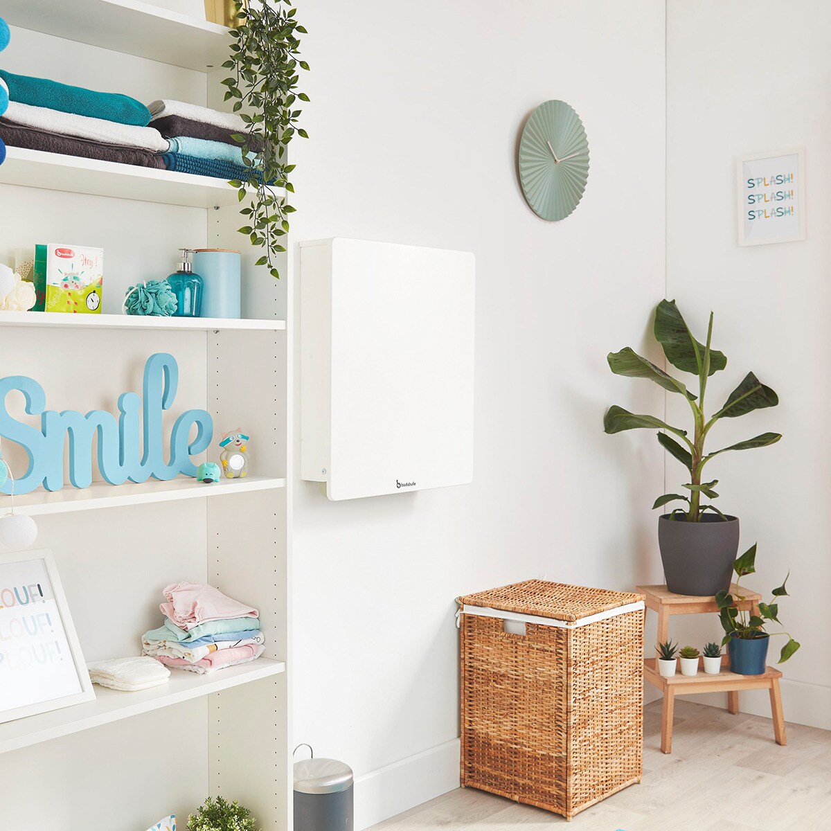 Mueble cambiador Badabulle Plouf blanco Blanco-9