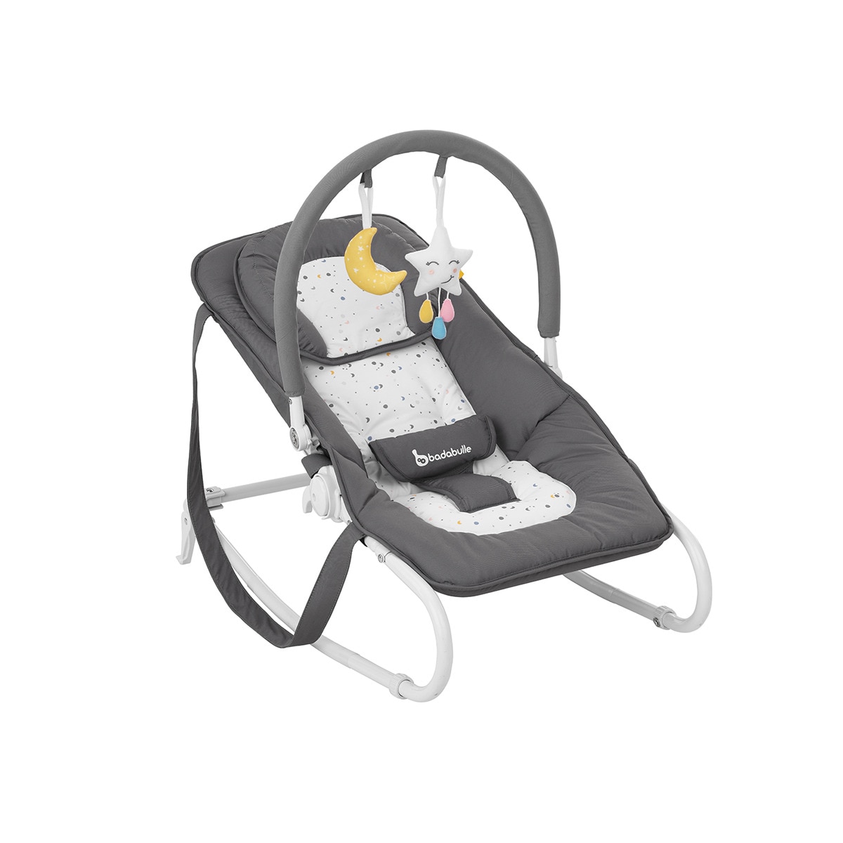 Imagen 0 de Hamaca Badabulle Easy Moonlight gris