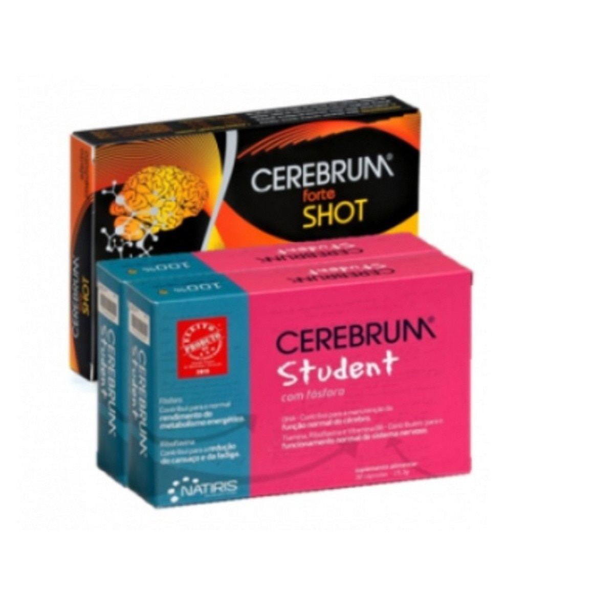 Imagem 0 de Suplemento Alimentar Duo Cerebrum Student Oferta Shot Natiris Natipharma