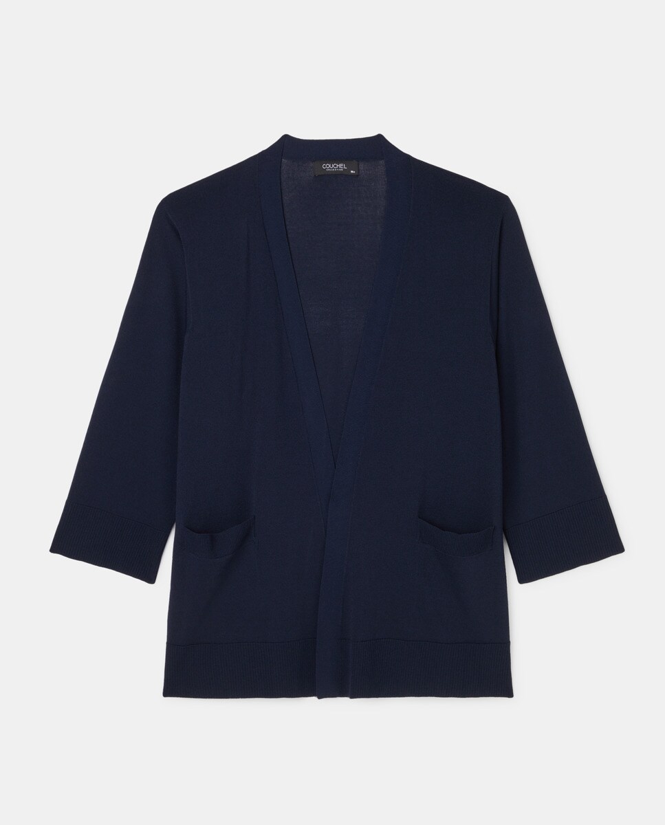 Chaqueta de mujer talla grande de punto relajada · Couchel · El Corte Inglés