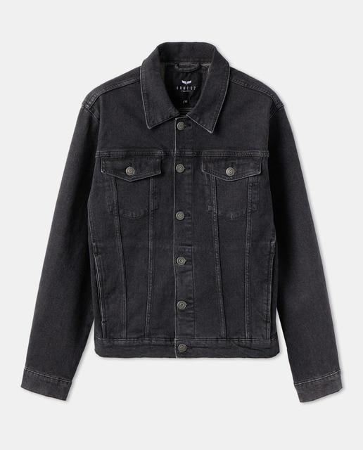 Cazadora vaquera de hombre negra · Green Coast · El Corte Inglés