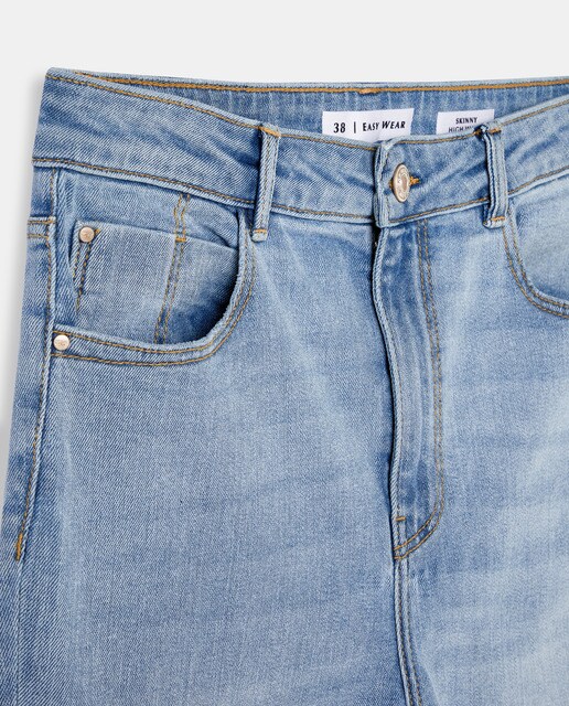 Vaquero pitillo de mujer talle alto · Easy Wear · El Corte Inglés