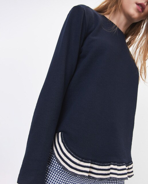 Sudadera volante lurex · Sfera · El Corte Inglés