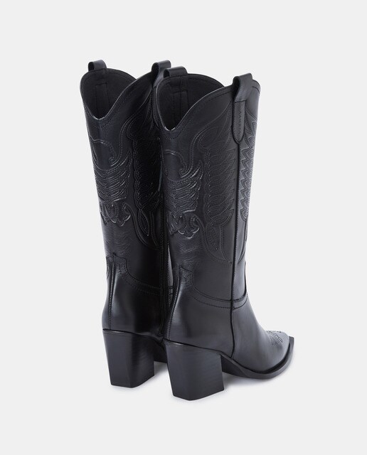 Botas de mujer en napa de color negro · Vienty · El Corte Inglés