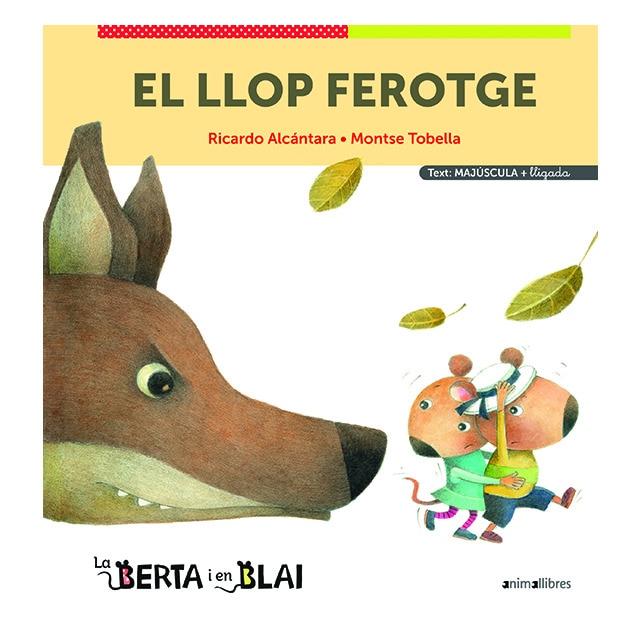 Imagen 0 de El llop ferotge (majúscules + lligada)