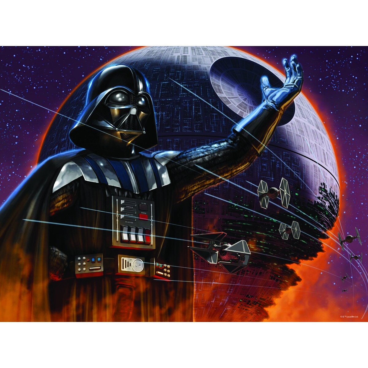 Puzzle Star Wars Darth Vader Estrella de la Muerte · Prime 3D · El Corte  Inglés