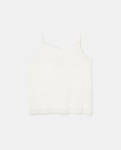 Camiseta lencera de mujer talla grande encaje · Couchel · El Corte Inglés