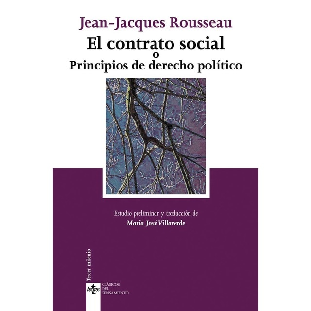 Imagen 0 de El contrato social o Principios de derecho político  (Tapa blanda con solapas)
