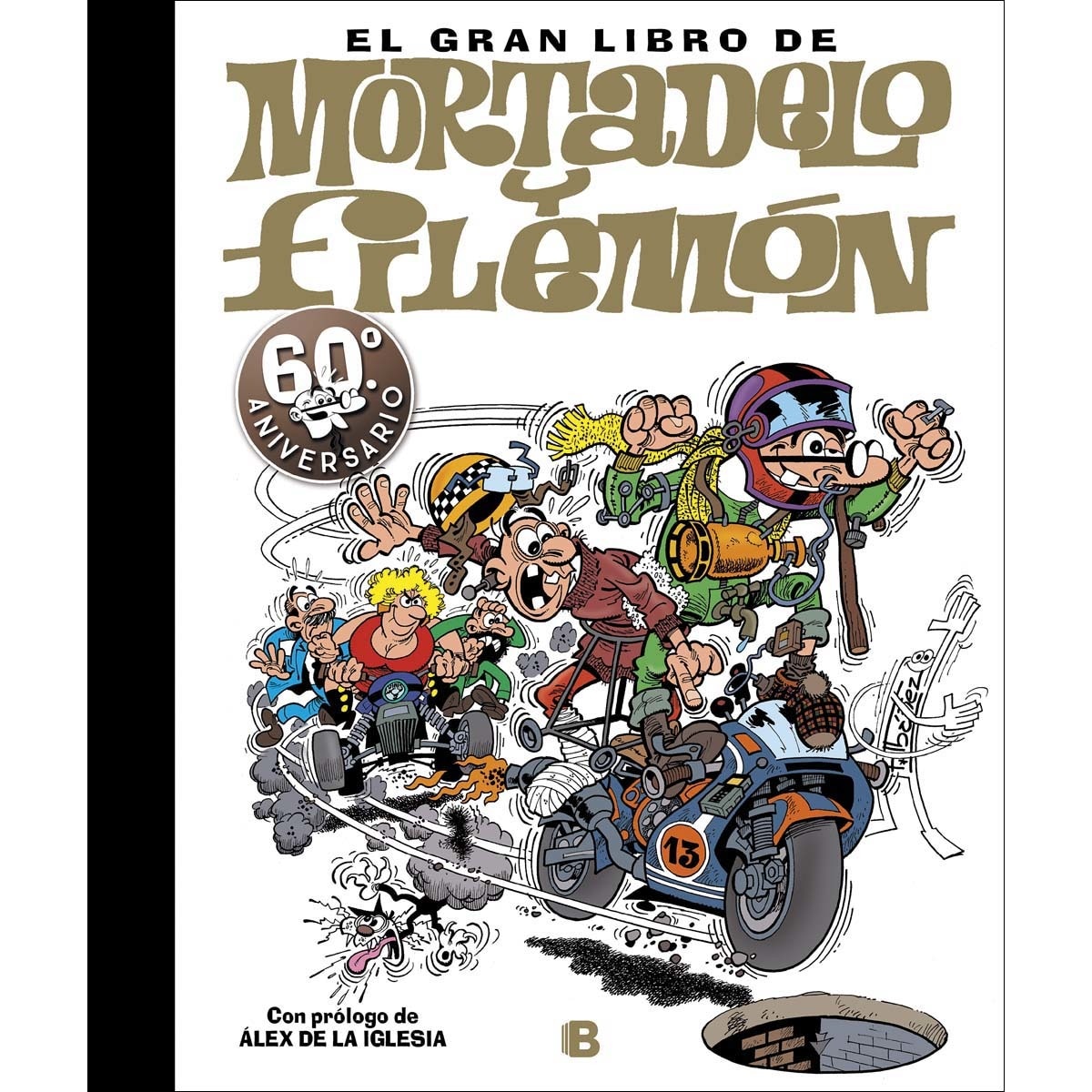 Imagen 0 de El gran libro de Mortadelo y Filemón: 60ª  aniversario  (Tapa dura)