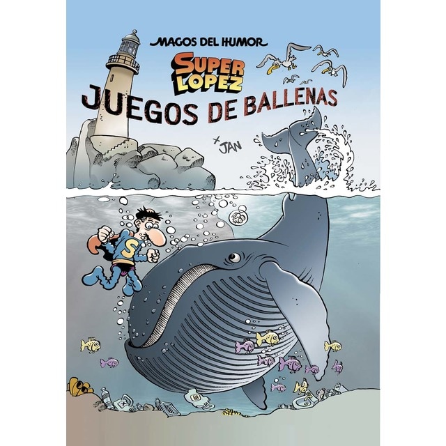 Imagem 0 de Superlópez. Juegos de Ballenas (Magos del Humor 212) (Capa dura)