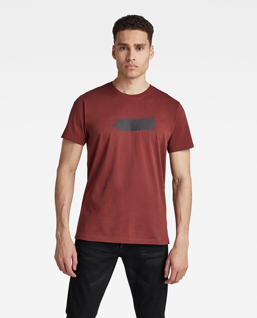 Camiseta Paint Graphic de hombre con gráficas de algodón ecológico · G-Star  Raw · El Corte Inglés