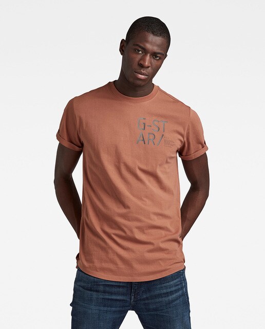 Camiseta Lash de hombre con gráfico estampado en el pecho · G-Star Raw · El Corte  Inglés