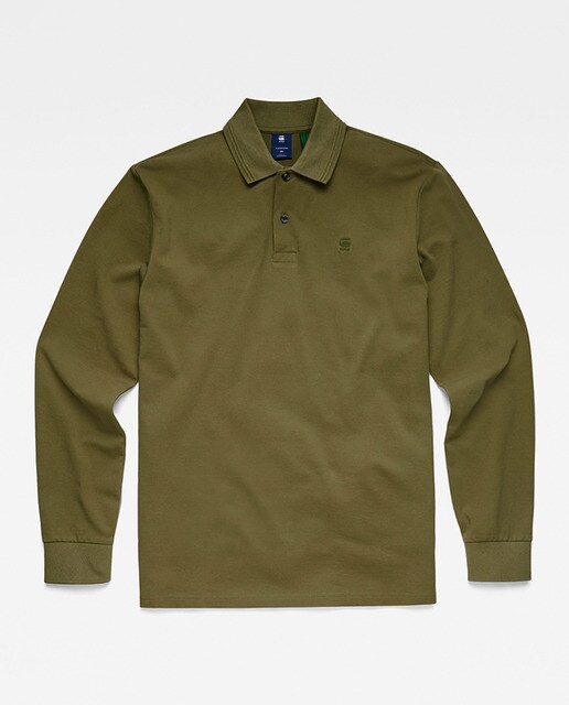 Polo Dunda Core de hombre acanalado en el cuello y en los puños · G-Star  Raw · El Corte Inglés