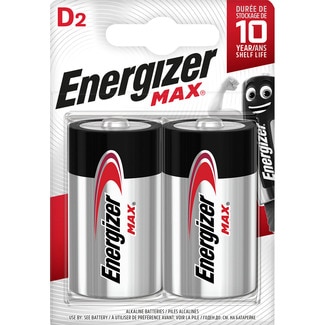 Ultra+ pila alcalina (lr20 - mn1300) +d blister 2 unidades - Energizer