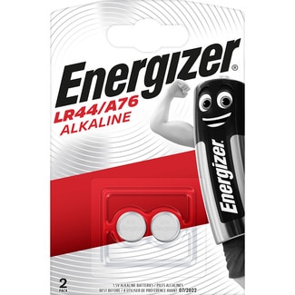 pila alcalina (lr44/a76) 1,5v blister 2 unidades - Energizer