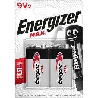 Max pila 9V blister 2 unidades - Energizer