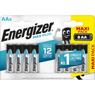 Max Plus pilas alcalinas AA LR-6 blister 8 unidades - Energizer